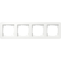 Gira Abdeckrahmen vierfach weiß, Retail