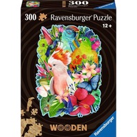 Ravensburger Wodden Puzzle Exotische Vögel 300 Teile