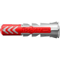 fischer Dübel DuoPower 10x50  hellgrau/rot, 720 Stück, Eimer