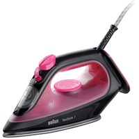Braun Texstyle 1 SI 1070PU, Dampfbügeleisen pink/schwarz