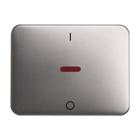 Busch-Jaeger Kontroll Wippe mit Aufdruck I 0 platin, Retail