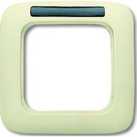 Busch-Jaeger Rahmen einfach mit Sichtfenster weiß, Retail