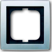 Busch-Jaeger Rahmen einfach zum Abdecken von Schaltern, Tastern und Steckdosen chrom, Retail