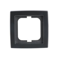 Busch-Jaeger Rahmen einfach zum Abdecken von Schaltern, Tastern und Steckdosen chrom, Retail