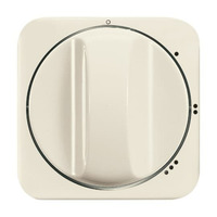 Busch-Jaeger Zentralscheibe für Dreistufen-Drehschalter, Abdeckung weiß, Retail