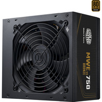 Cooler Master MWE Bronze 750 V3 230V, PC-Netzteil schwarz, 4x PCIe, 750 Watt