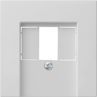 Gira Abdeckung für USB-Spannungsversorgung Power Delivery matt lackiert grau, Retail