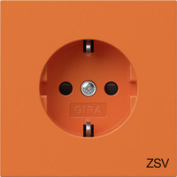 Gira Schutzkontaktsteckdose Typ F 16 Ampere 250 Volt mit erhöhtem Berührungsschutz weiß, Retail