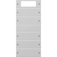 Gira Wippenset fünffach Plus System fünfzigfünf grau, Retail