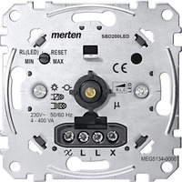Merten Universal-Drehdimmer-Einsatz für LED-Lampen Typ MEG5134-0000, Unterputz, 230 Volt Retail