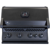 Napoleon Gasgrill 300-Serie 32" Einbau schwarz (matt), mit IR-Heckbrenner