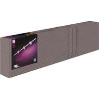 Philips HUE White & Color Ambiance Perifo Basis-Set Wandleuchte gerade, LED-Leuchte weiß, 3 Spots