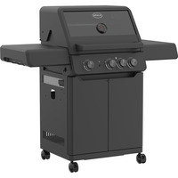 RÖSLE Gasgrill ALLFLAME Peer 3 schwarz, CRISPZONE (bis 450 °C), Vario+ Grillrostsystem