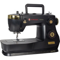 Singer HD500 Classic Black, Nähmaschine schwarz