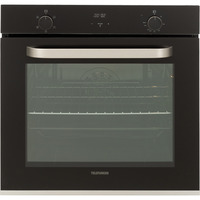 Telefunken B-OV-75-A-I, Backofen schwarz
