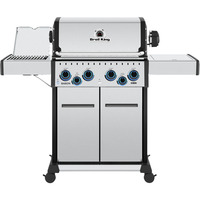 Broil King Gasgrill Baron S 490 IRX edelstahl, mit IR-Seiten- und Heckbrenner