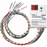 Merten Tasterschnittstelle 4-fach plus, KNX, Unterputz, 4 Eingänge, Typ 670804 Retail