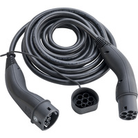 PRACHT Mobiles AC Ladekabel Helix NRG9013, 5 Meter, Typ 2 schwarz