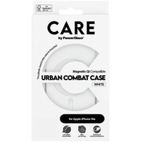 PanzerGlass Urban Combat Case, Handyhülle transparent/weiß, iPhone 16e, MagSafe