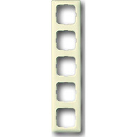 Busch-Jaeger Rahmen fünffach für Kanalabdeckungen weiß, Retail