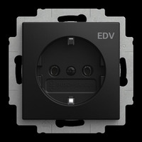 Busch-Jaeger Steckdosen Einsatz 20 EUC DV 915 schwarz, Retail