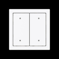 Busch-Jaeger Wippe für Elektroniktaster 2-fach weiß, Retail