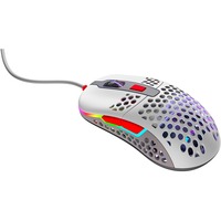 CHERRY Xtrfy M42 RGB, Gaming-Maus grau/rot