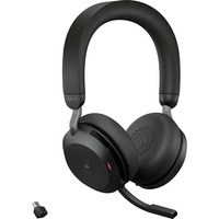 Jabra Evolve2 75, Headset schwarz, Link380c, MS