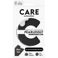 PanzerGlass Fearlessly Fashionable Case, Handyhülle schwarz, Samsung Galaxy S25 Ultra, QI-kompatibel