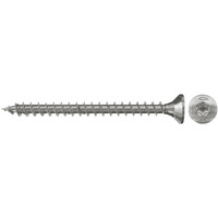 fischer Spanplattenschraube PowerFast 3,0x25 Senkkopf TX 300 Stück, mit Vollgewinde, Edelstahl A2