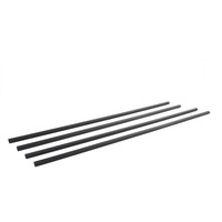 Alphacool AlphaTube TPV-Schlauch 12,7/7,6 schwarz, 4 x 60cm Gerade in Retailbox