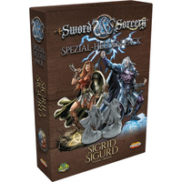 Asmodee Sword & Sorcery: Die Alten Chroniken – Sigrid/Sigurd Spezial-Helden-Pack, Brettspiel Erweiterung