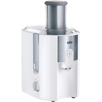 Braun IdentityCollection Entsafter J 500 weiß/edelstahl, 900 Watt, Saftbehälter 1,25 Liter