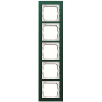 Busch-Jaeger Abdeckrahmen 5-fach, Abdeckung grün, Retail
