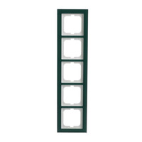 Busch-Jaeger Abdeckrahmen 5-fach, Abdeckung grün, Retail