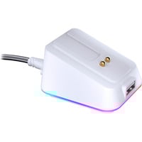 ENDORFY Mouse Dock White, für LIV Wireless, LIV Plus Wireless, Ladestation weiß, Kabel 1,8 Meter