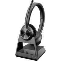 HP Poly Savi 7320 Office DECT, Headset schwarz, Stereo, USB-A, USB-C, Microsoft Teams