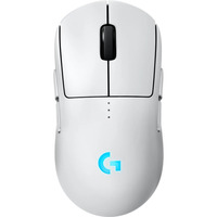 Logitech G PRO 2 LIGHTSPEED, Gaming-Maus weiß, LIGHTSPEED, HERO 2, für Windows