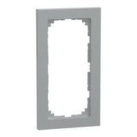 Merten Decor Rahmen zwei fach aluminium, Retail