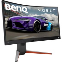 BenQ MOBIUZ EX3410R, Gaming-Monitor 86 cm (34 Zoll), schwarz, WQHD, VA, AMD Free-Sync, HDR, 144Hz Panel