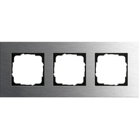 Gira Abdeckrahmen dreifach edelstahl, Retail