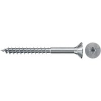 fischer Spanplattenschraube ClassicFast II 5,0x40 Senkkopf TX 500 Stück, mit Teilgewinde, verzinkt