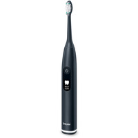 Beurer SC 50 Midnight Ink Green Planet, Elektrische Zahnbürste schwarz, incl. 2 Bürstenköpfe