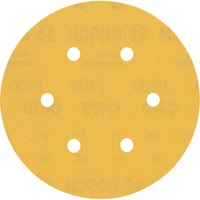 Bosch Expert C470 Schleifblatt, Ø 150mm, K400 50 Stück, für Exzenterschleifer