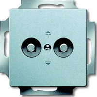 Busch-Jaeger Potentialausgleich Aluminium 2-fach Unterputz, Dose aluminium, Retail