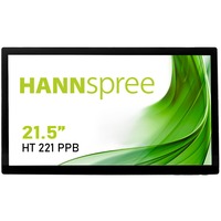 HANNspree HT221PPB, LED-Monitor 55 cm (22 Zoll), schwarz, FullHD, HDMI, Touch