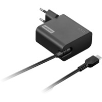 Lenovo 65W USB-C Stecker-Ladegerät EU schwarz, PD 3.0