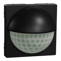 Merten Präsenzmelder schwarz matt 180 Grad Unterputzmontage System M MEG5710-0403, Bewegungsmelder schwarz (matt), Retail