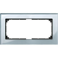 Merten Rahmen Glas zweifach ohne Mittelsteg Retail