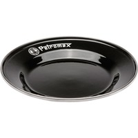 Petromax Emaille Teller px-plate-26-s, 2 Stück schwarz, Ø 26cm